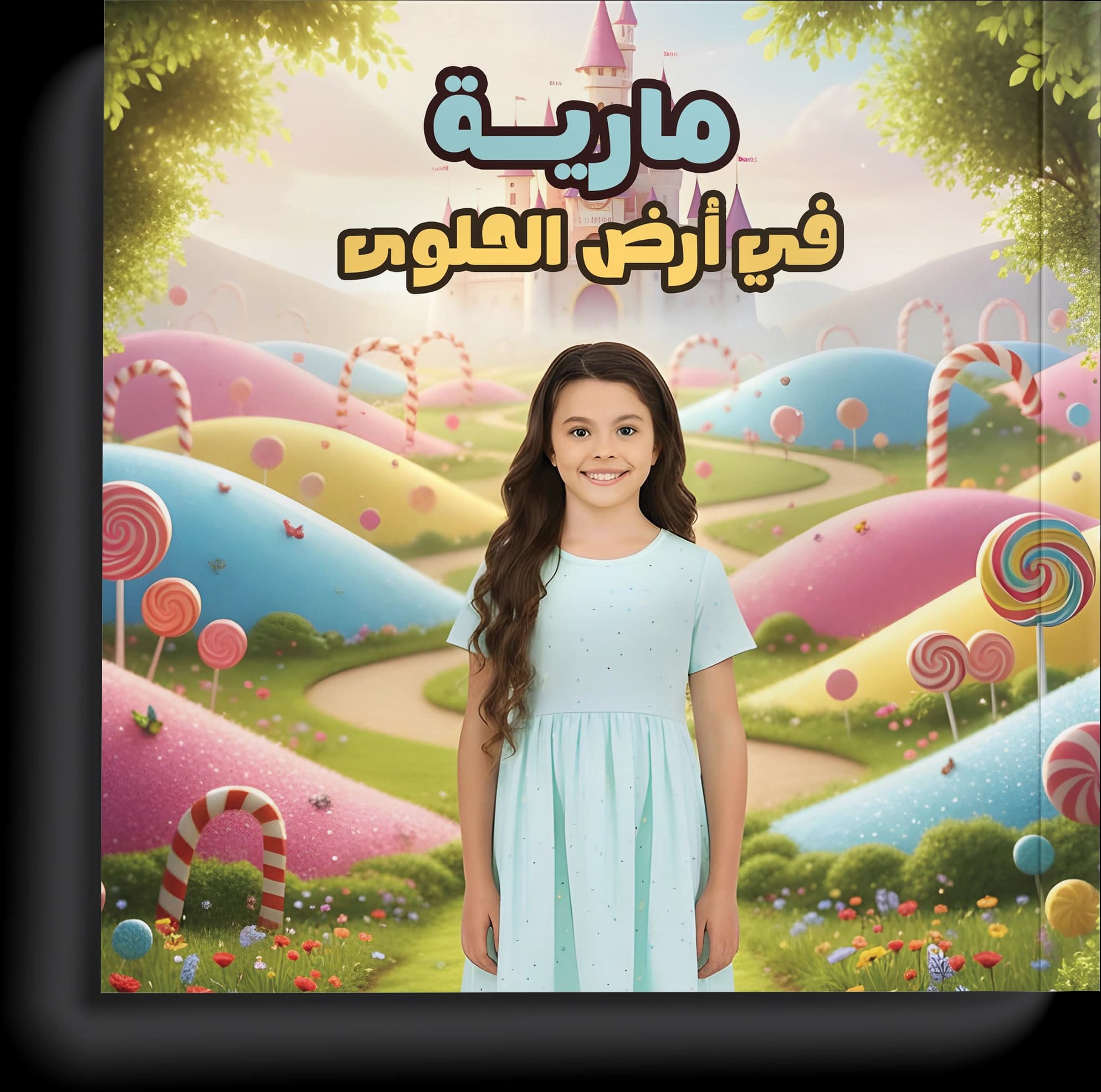 غلاف قصة مارية في أرض الحلوى