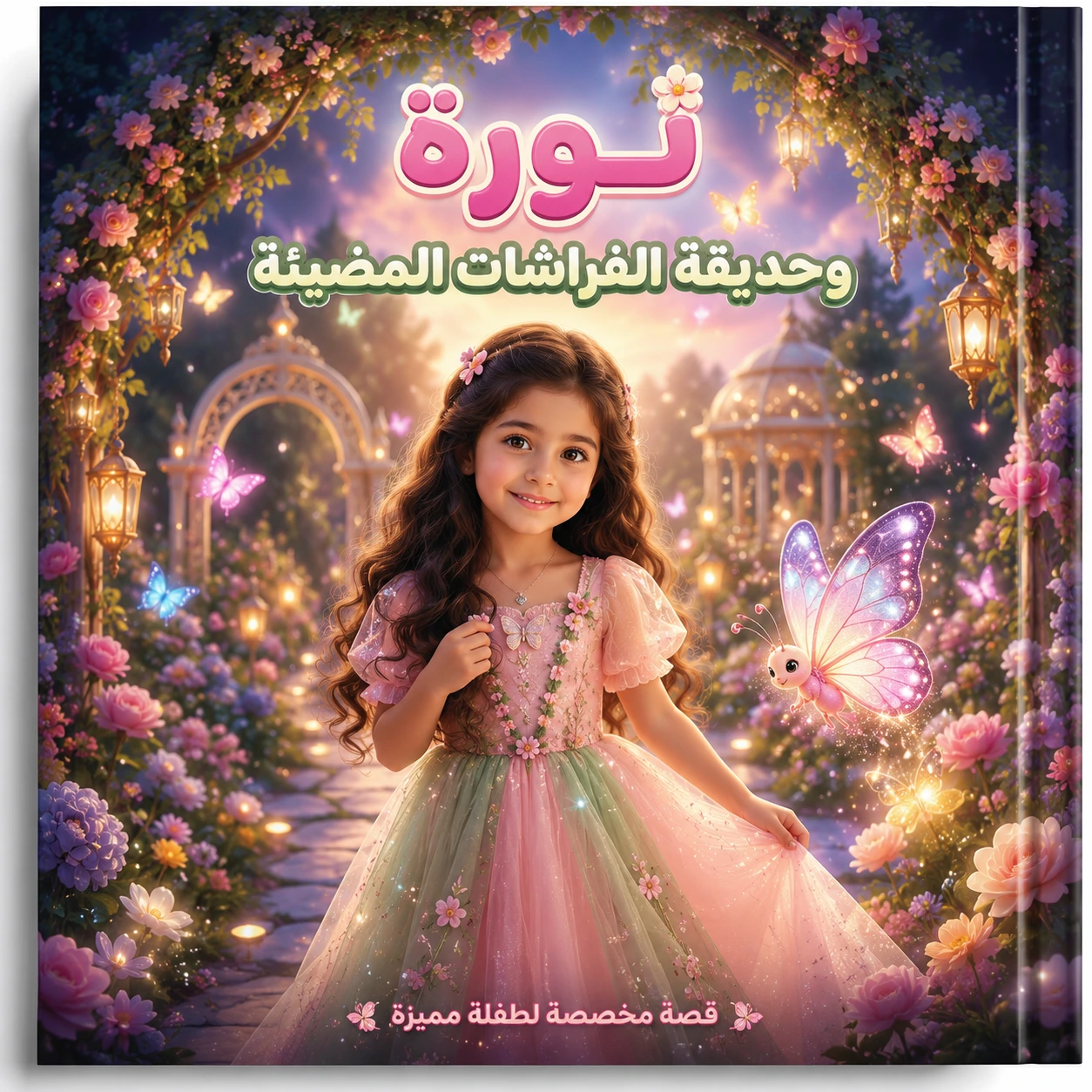 نورة وحديقة الفراشات المضيئة